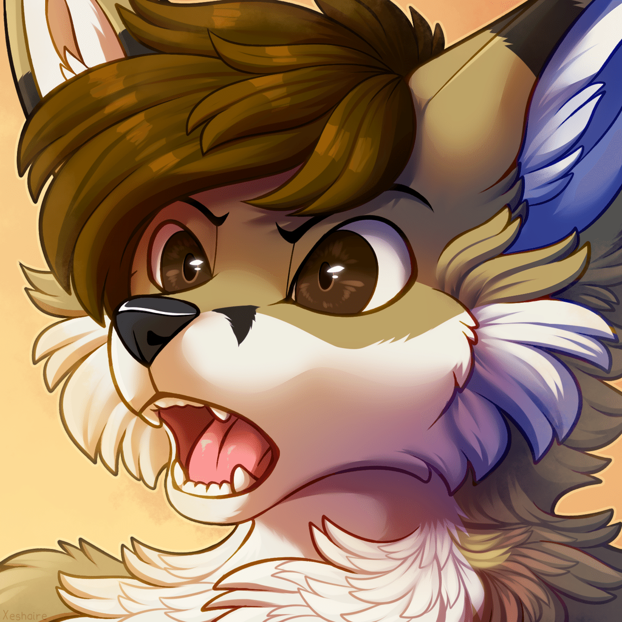 Kobaj can't believe what he heard you just say and is very quick to respond with an angry scream.